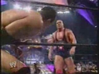 Kurt Angle vs The Rock Part 1