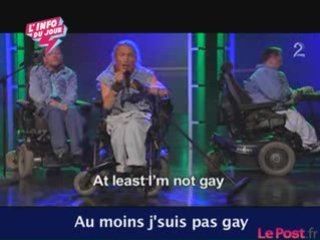 Peut-on rire avec les handicapés?