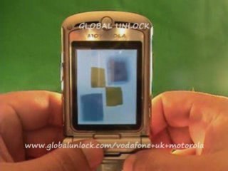 Vodafone UK Motorola Unlocking