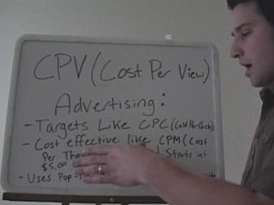 CPV Traffic (Cost Per View Traffic):  A Great Explanation