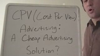Cost Per View Traffic:  A Cheap Advertising Solution
