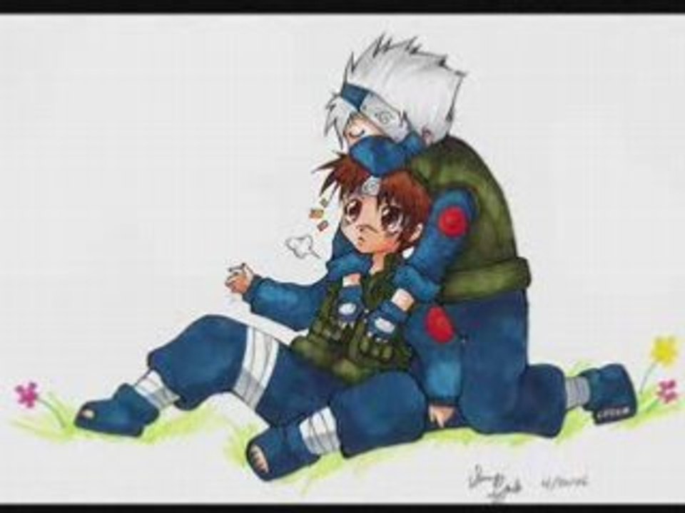 Kakashi x Iruka yaoi