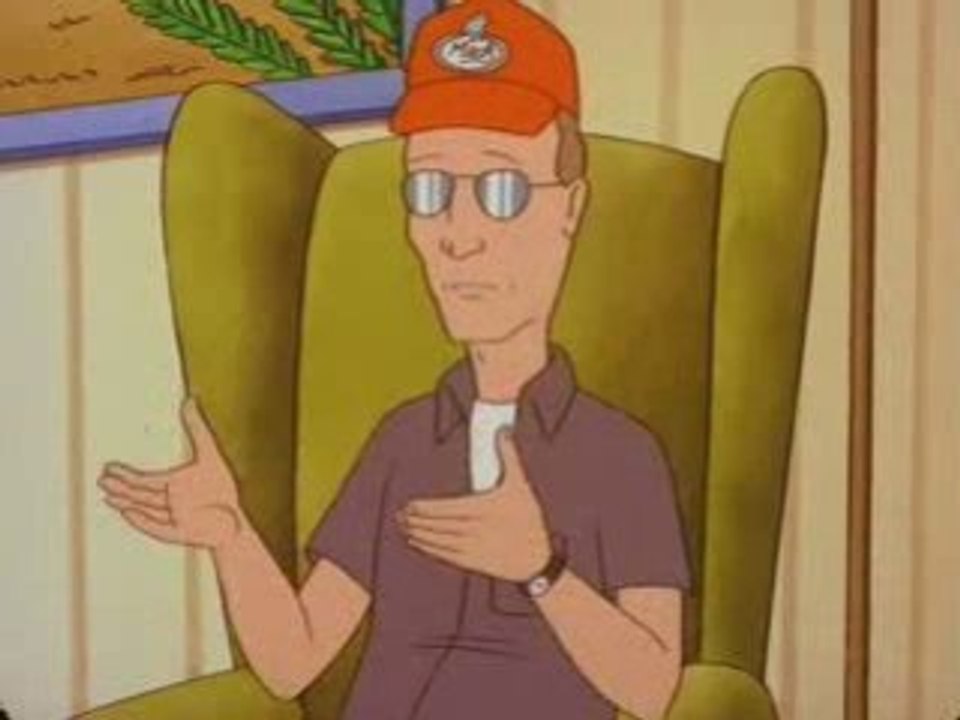 Dale Gribble watches high school musical