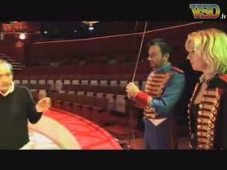 Les animateurs télé sur la piste du Cirque d'Hiver