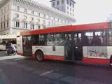 Crazy Rome Traffic Intersection - Piazza Venezia