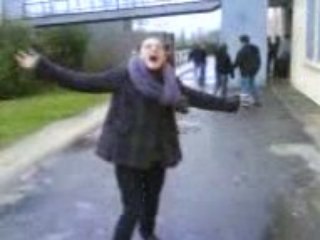 Léa et mélanie (vener lé compagnons)