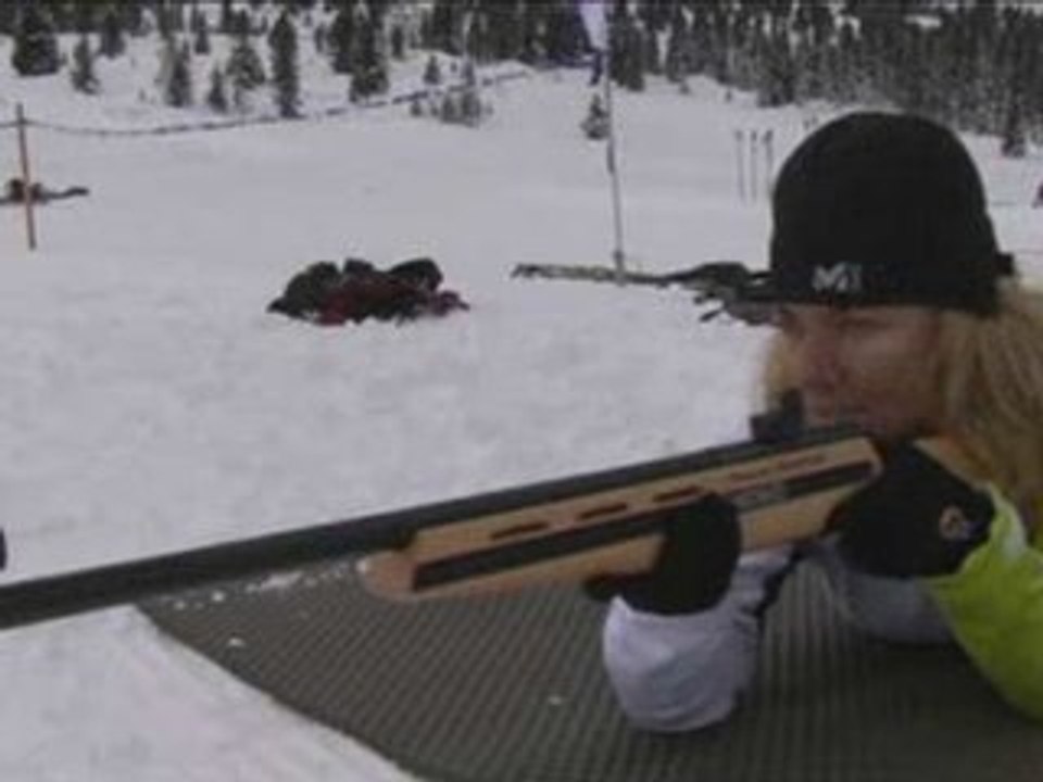 Biathlon laser