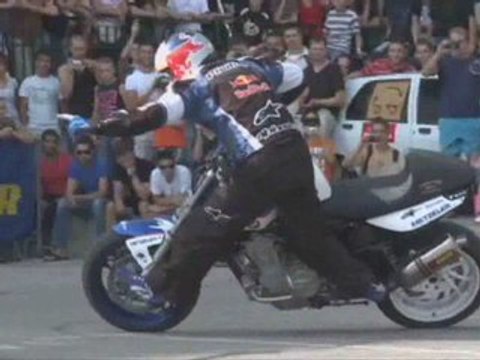 Pokaz umiejęności Chrisa Pfeiffera podczas AutoMoto Show