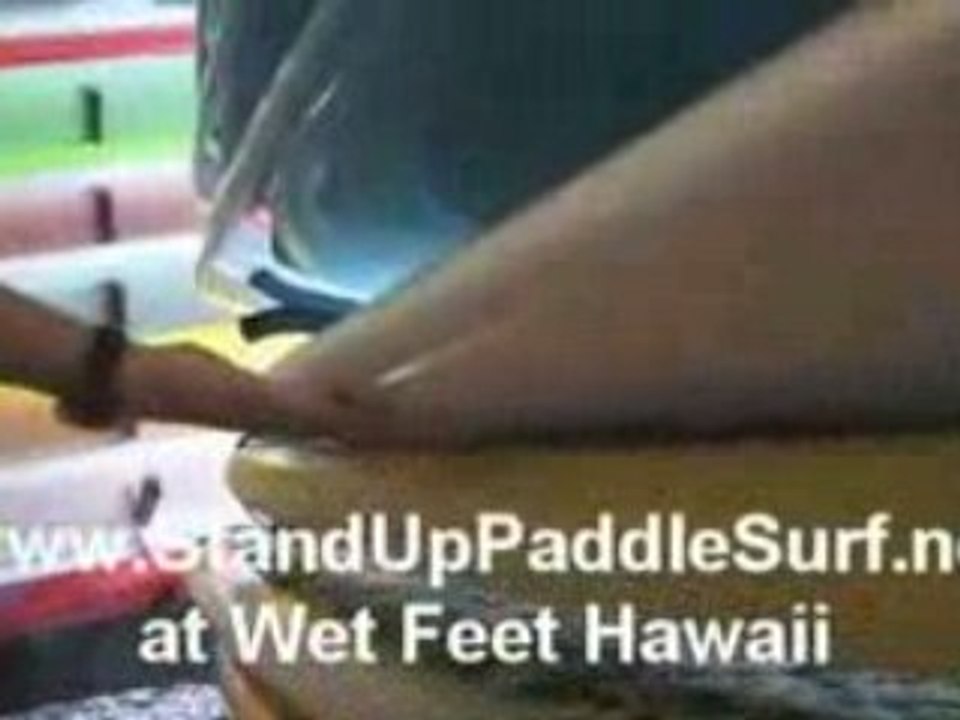 Stand Up Paddle Boards at Wet Feet Hawaii