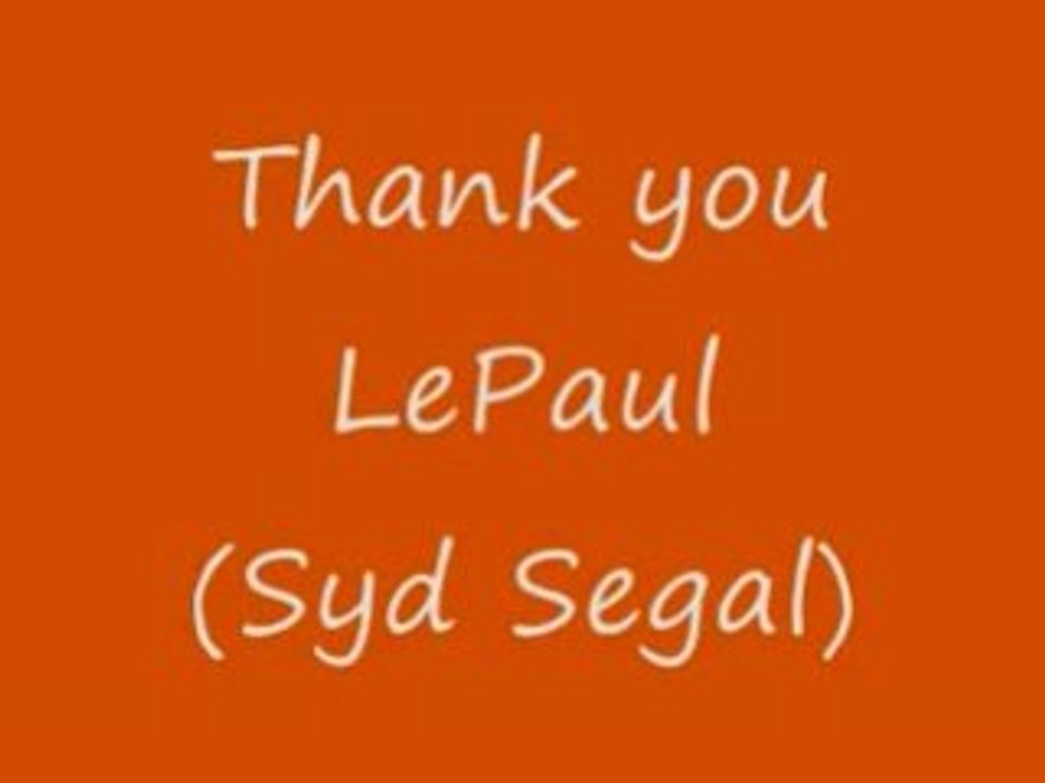 Thank you LePaul & a logical lesson