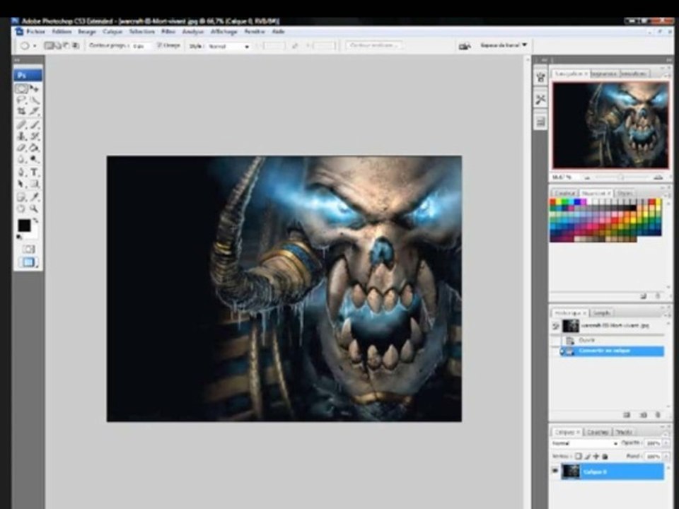 FreD || Tutorial photoshop #3 Comment faire une incrustation