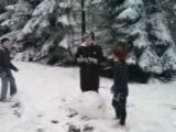 Entraînement sous la neige