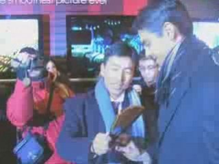 Kakà sul set dello spot Sony Bravia!