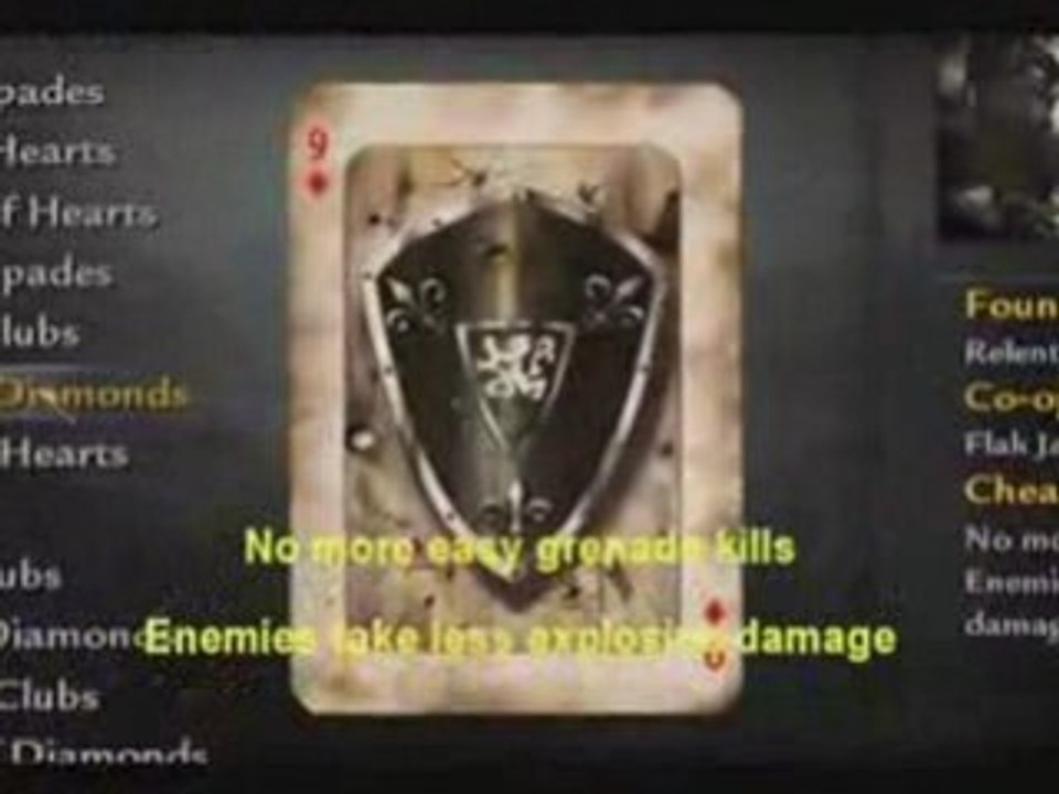 COD World At War  All 13 Death Card Guide