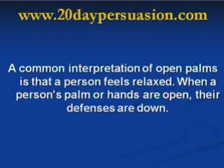 Reading People: Interpreting Body Language Signs