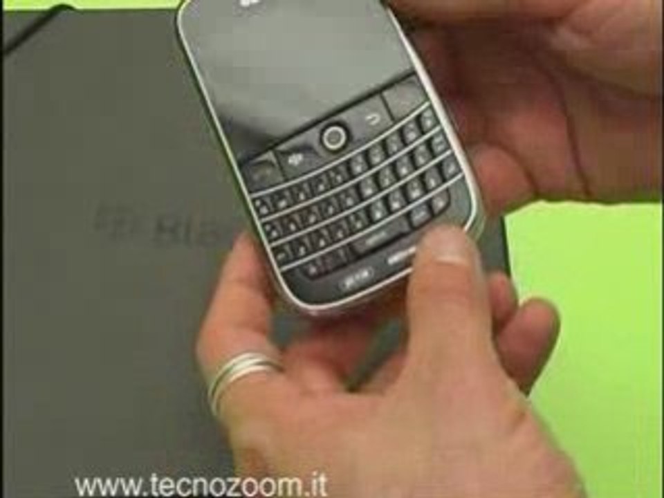 Videorecensione  BlackBerry Bold design