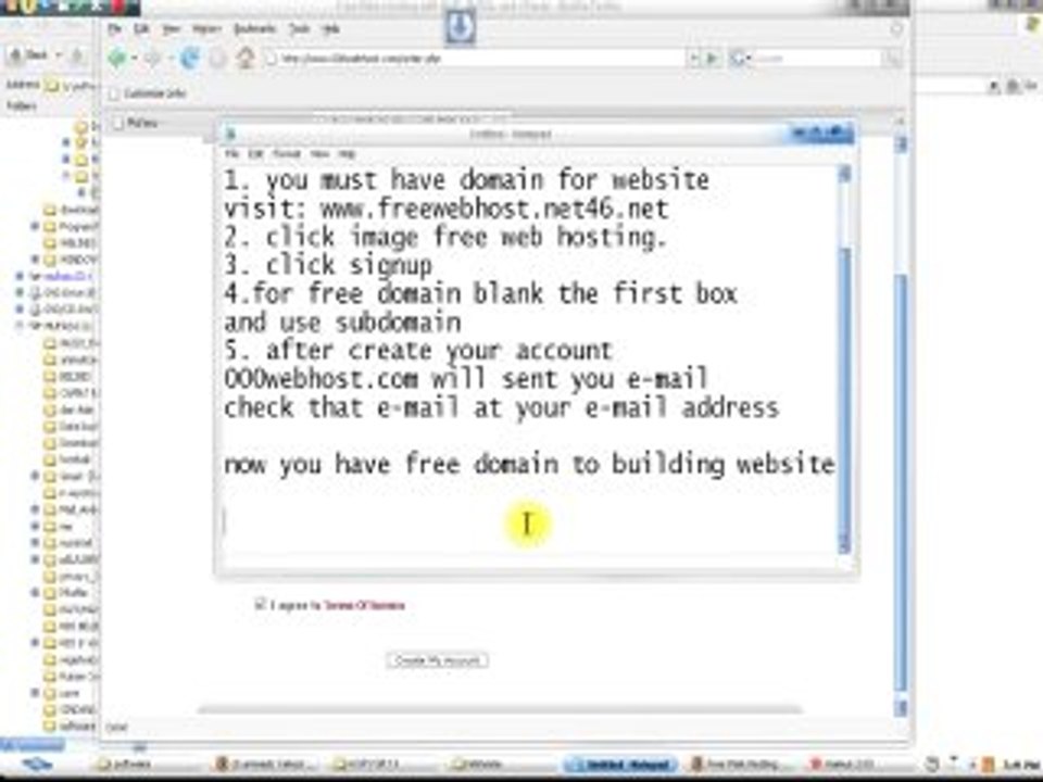 Create free website part 1 by mufasu