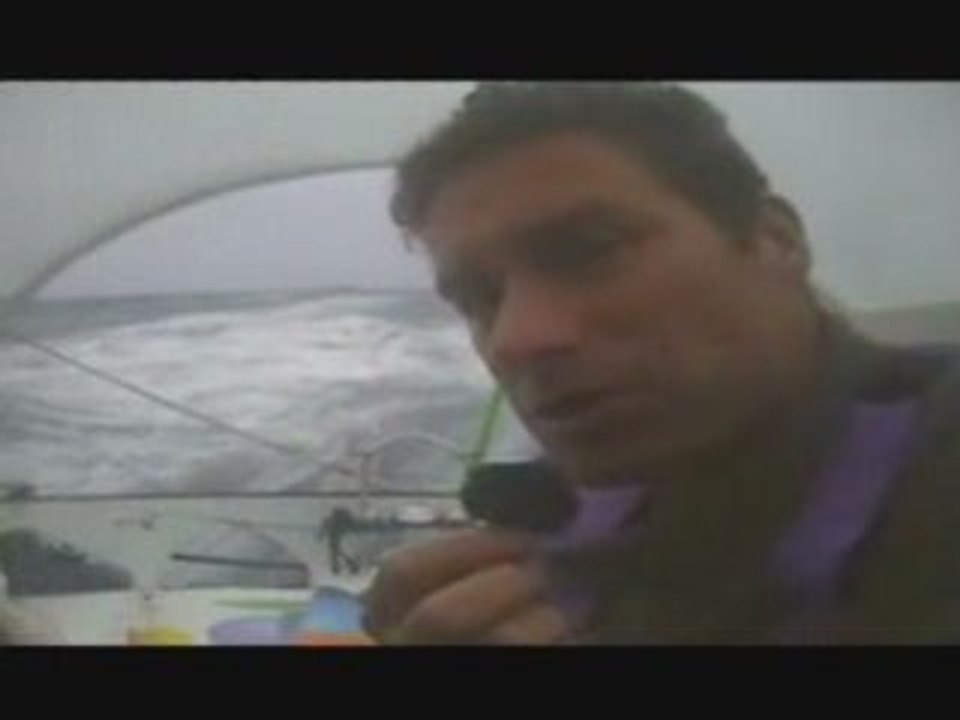 Voile Vendée Globe J27 BT dans les mers du Sud Tempête