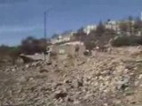 Israeli Terrorist Settler Shooting Palestinians in Hebron