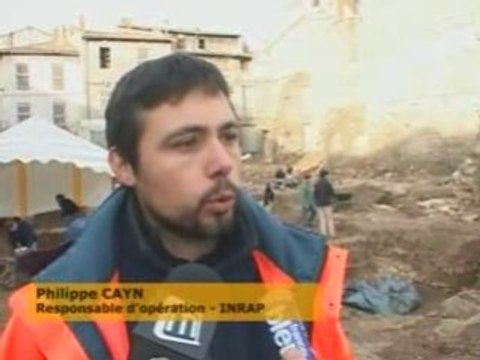 Traces de vestiges romains à Nîmes
