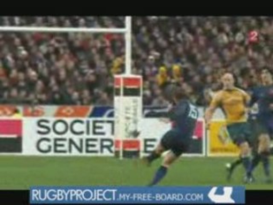 France v Australie, drop Medard