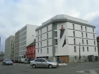 Nantes : immeuble angle rue de Rieux / rue de Belfort