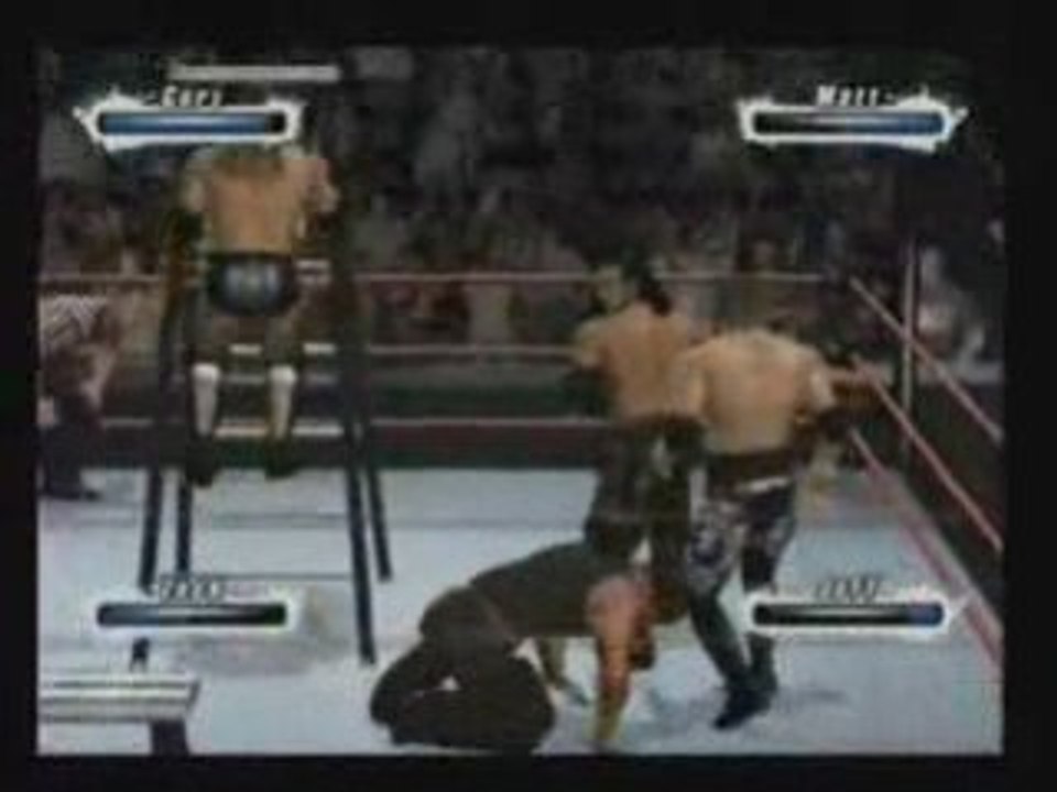 Ladder Match - Curt Hawkins and Zack Ryder vs. The Hardys