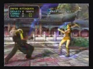 soul calibur 3: entraînement