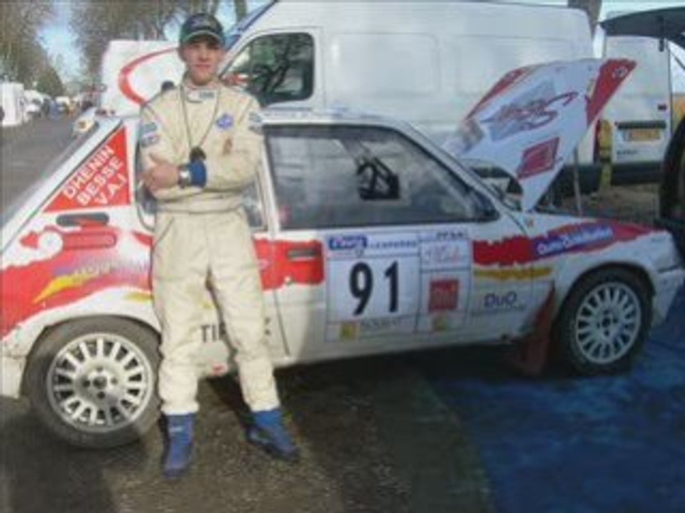 Rallye du medoc 2008 edward lefebvre et vincent marot