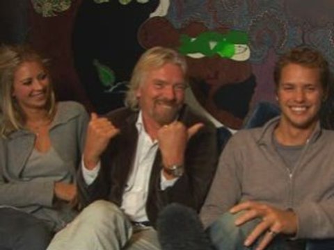 Billionaire Richard Branson talks inheritance with his kids