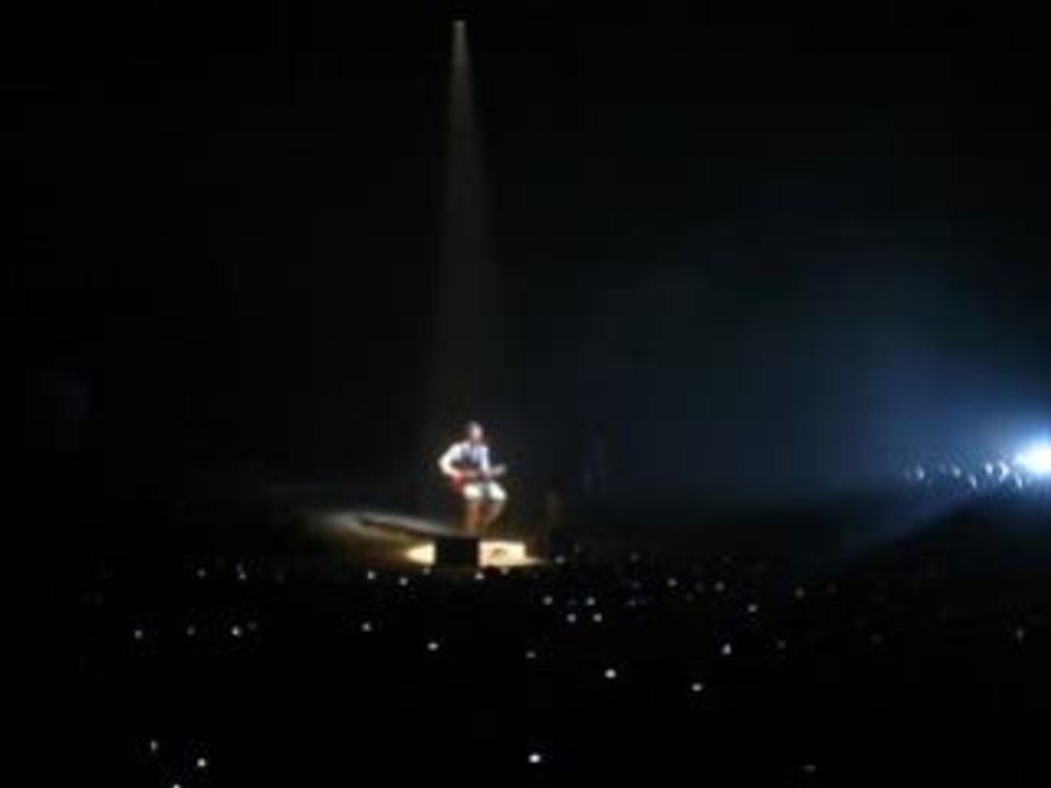 La vie en rose par christophe maé zénith Nantes le 2.12.08