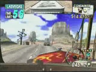 18 wheeler (Dreamcast) : mode arcade