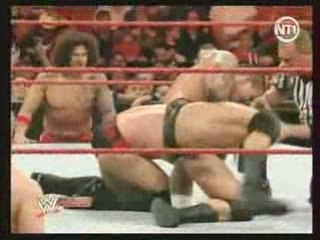 catch cm punk vs randy orton match des bûcherons
