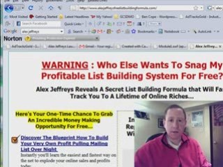 Alex Jeffreys Free List Building Formula Review | Jerry ...