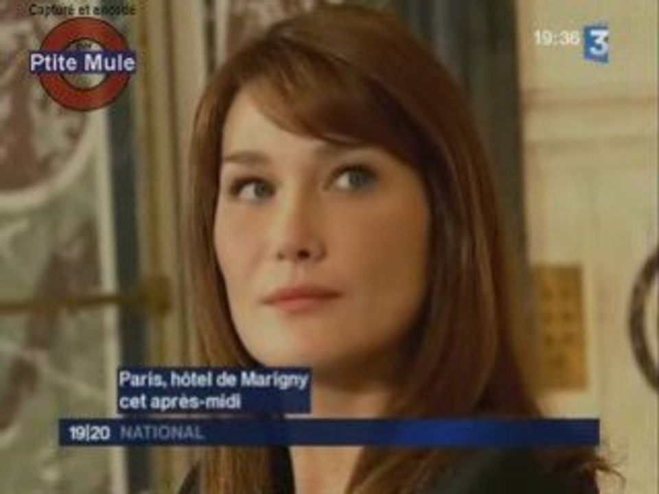 Carla Bruni s'engage