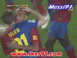 FC BARCELONE -  FC VALENCE 2-0 BUT DE HENRY