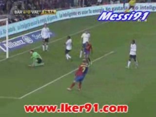 FC BARCELONE - FC VALENCE 4-0 BUT DE  HENRY