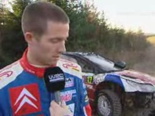 Sebastien Ogier Crash Wales Rally GB
