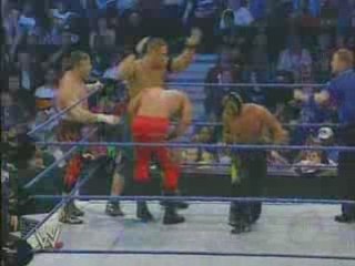 Rey Mysterio, Eddie & John Cena vs Cabinet 17.3.05