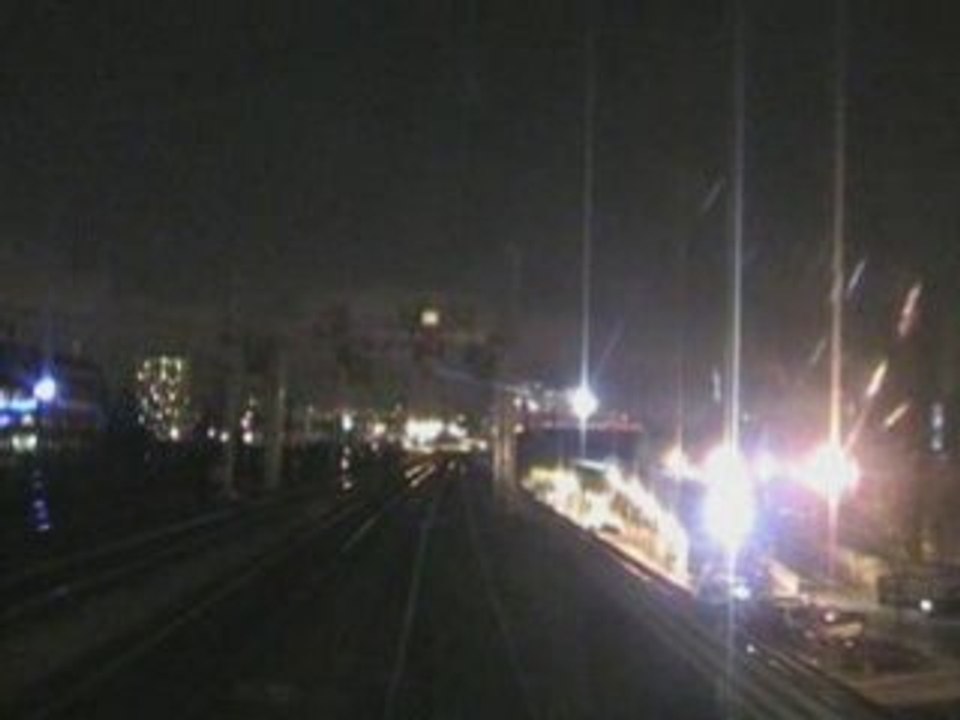 Paris Ourcq - Paris Est en cabine d'un 72100