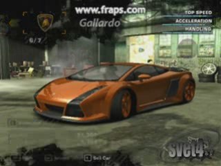 Need For Speed Most Wanted my car svet4