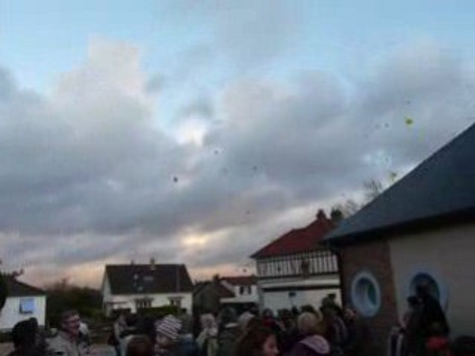 les petits Saint Jean classe de CE1 le Téléthon