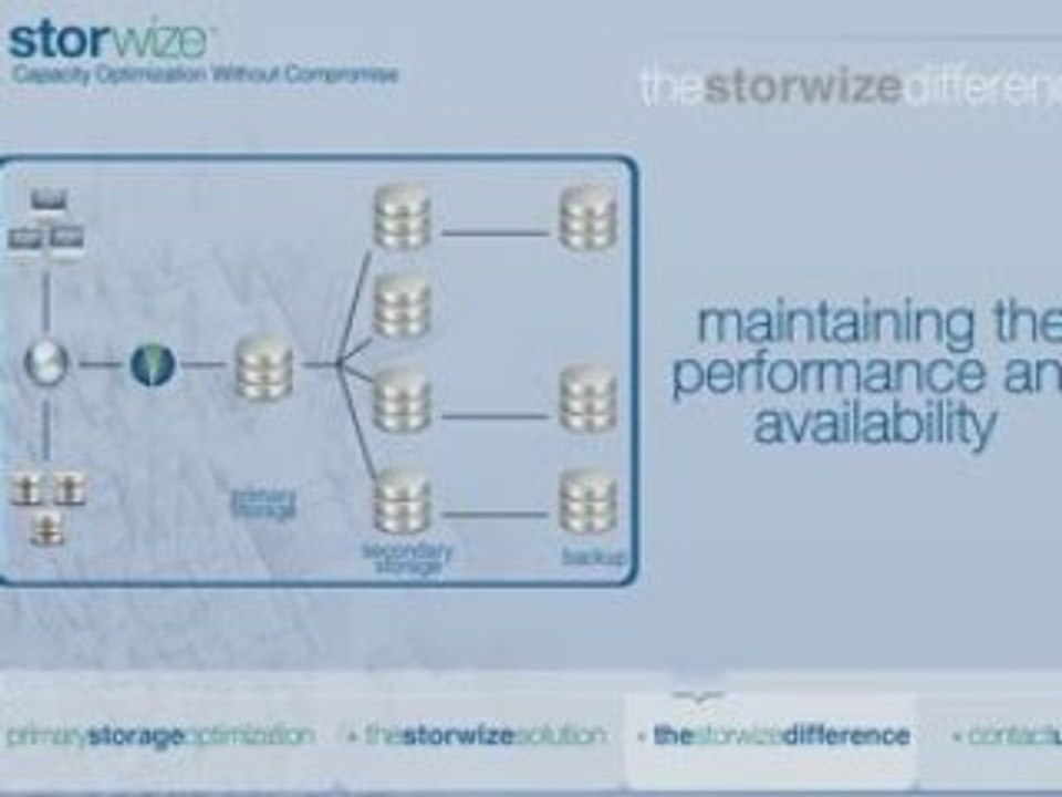 Primary storage optimization