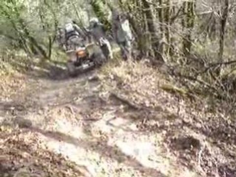 Rando Quad sud du Lot par quercytt téléthon 2008