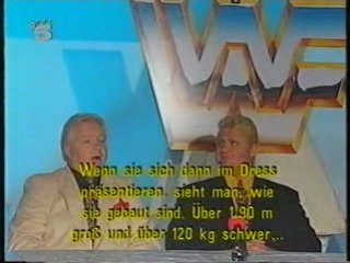 WWF on tele5 trailer/presskonference