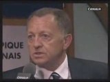 Les ambitions de l'OL 2008-2009 par Jean-Michel Aulas