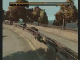 GTA 4 cascade en moto