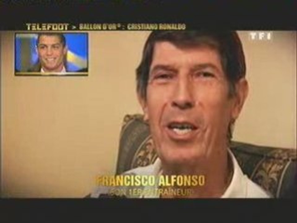 hommage a cristiano ronaldo ballon d'or 2008