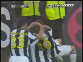 Gol di Giovinco, Lecce-Juve 0-1