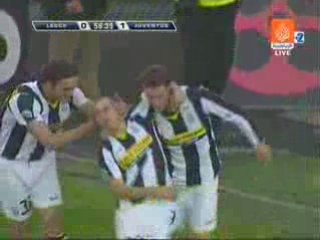 Punizione di Giovinco, Lecce-Juve 0-1